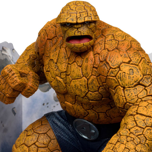 Marvel Wave 4 The Thing Fantastic Four #642 1:10 Scale Posed Figure with Scene