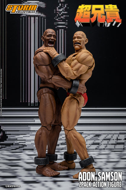 Chou-Aniki Adon and Samson 1/12 Scale Action Figure Set