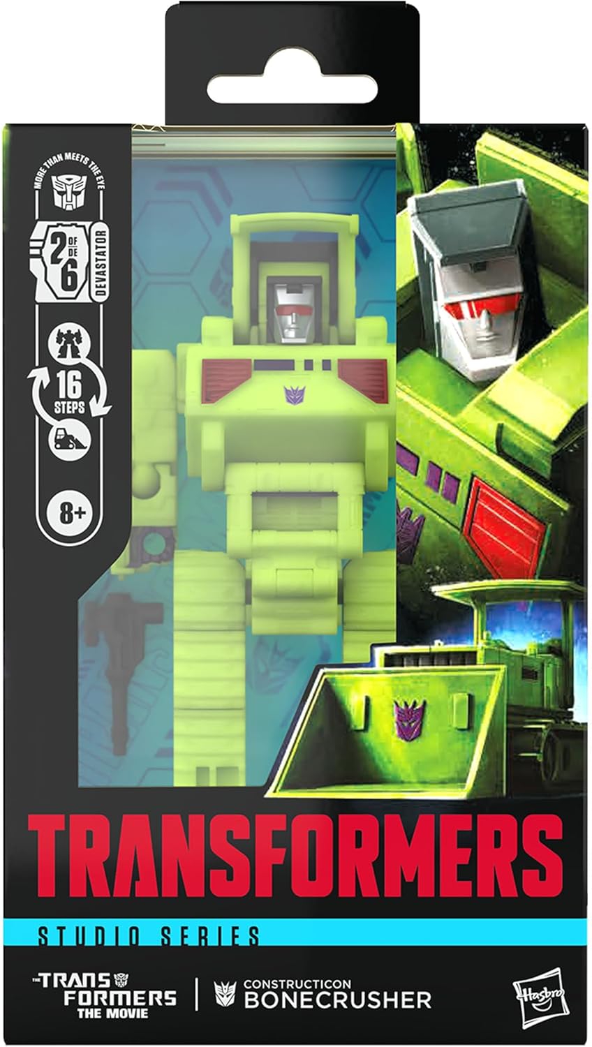 Transformers Studio Series Deluxe Class The Movie Bonecrusher 4.5-inch Converting Action Figure