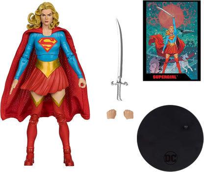 DC Direct Page Punchers Supergirl (Supergirl: Woman of Tomorrow) 7in Figure with Comic