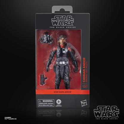 STAR WARS The Black Series Cassian Andor (Sienar Test Pilot), Andor Premium Collectible 6 Inch Action Figure