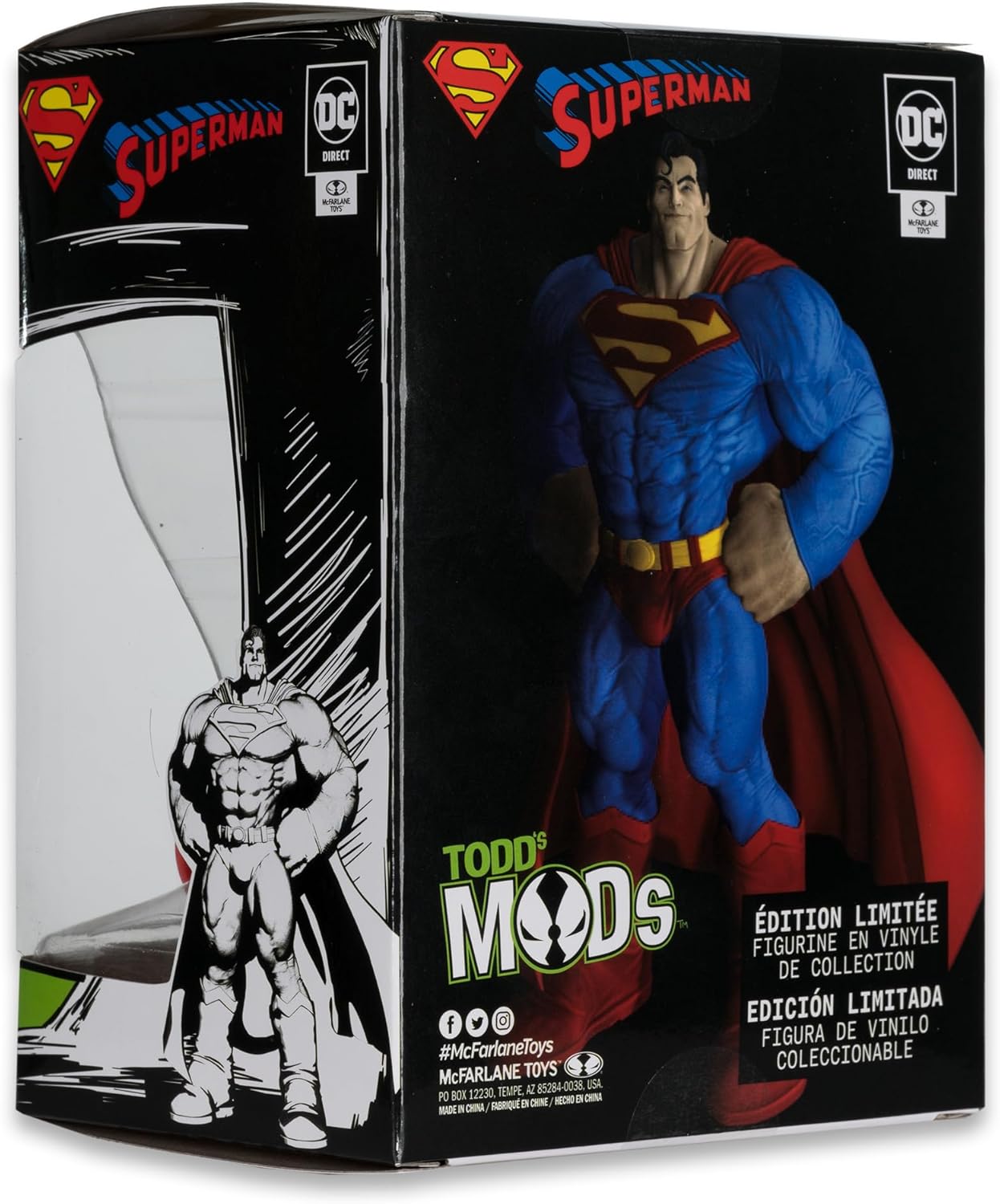 DC Direct Superman Limited Edition (Todd's Mods) 4.5in Scale Posed Figure