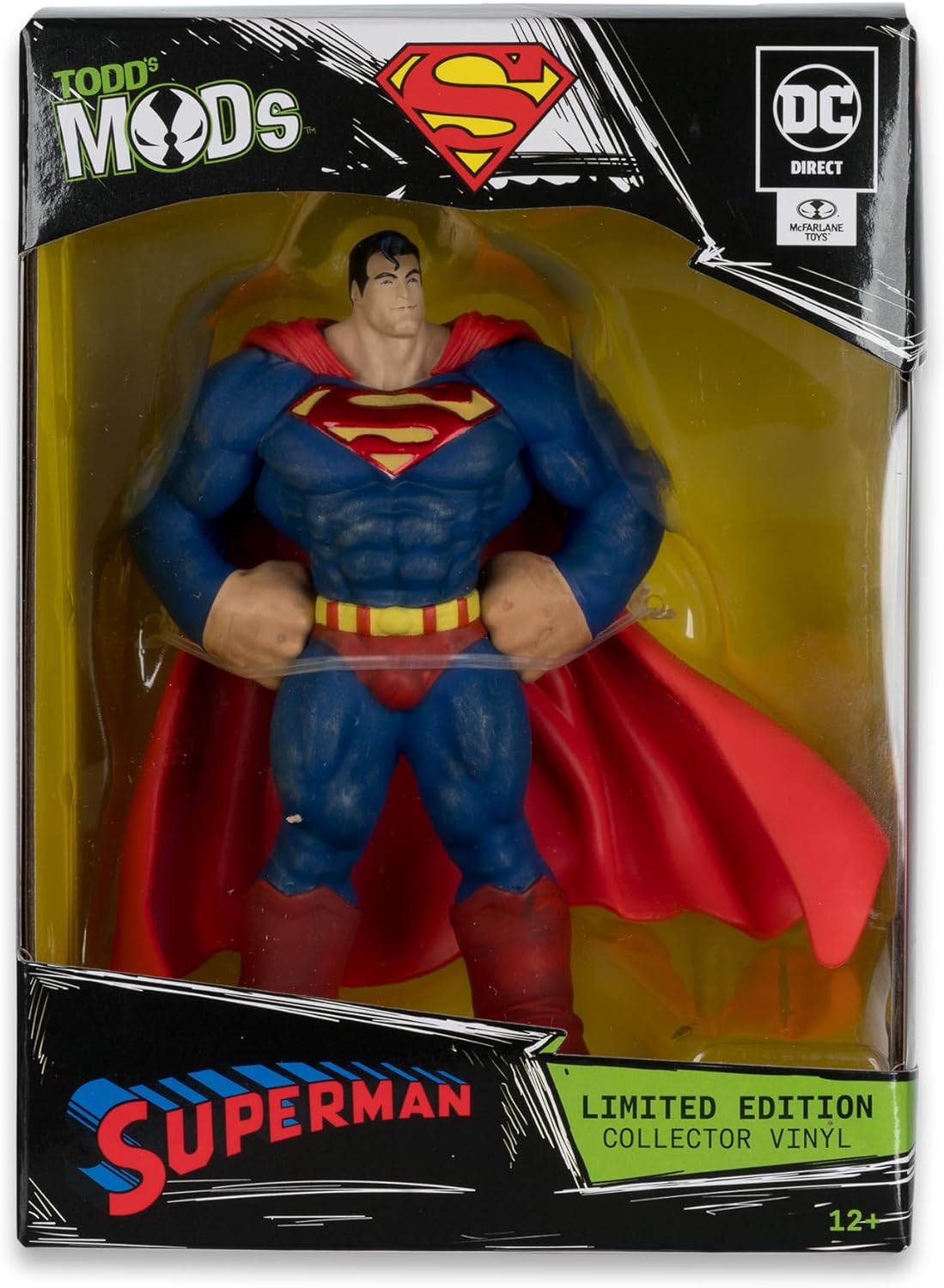DC Direct Superman Limited Edition (Todd's Mods) 4.5in Scale Posed Figure