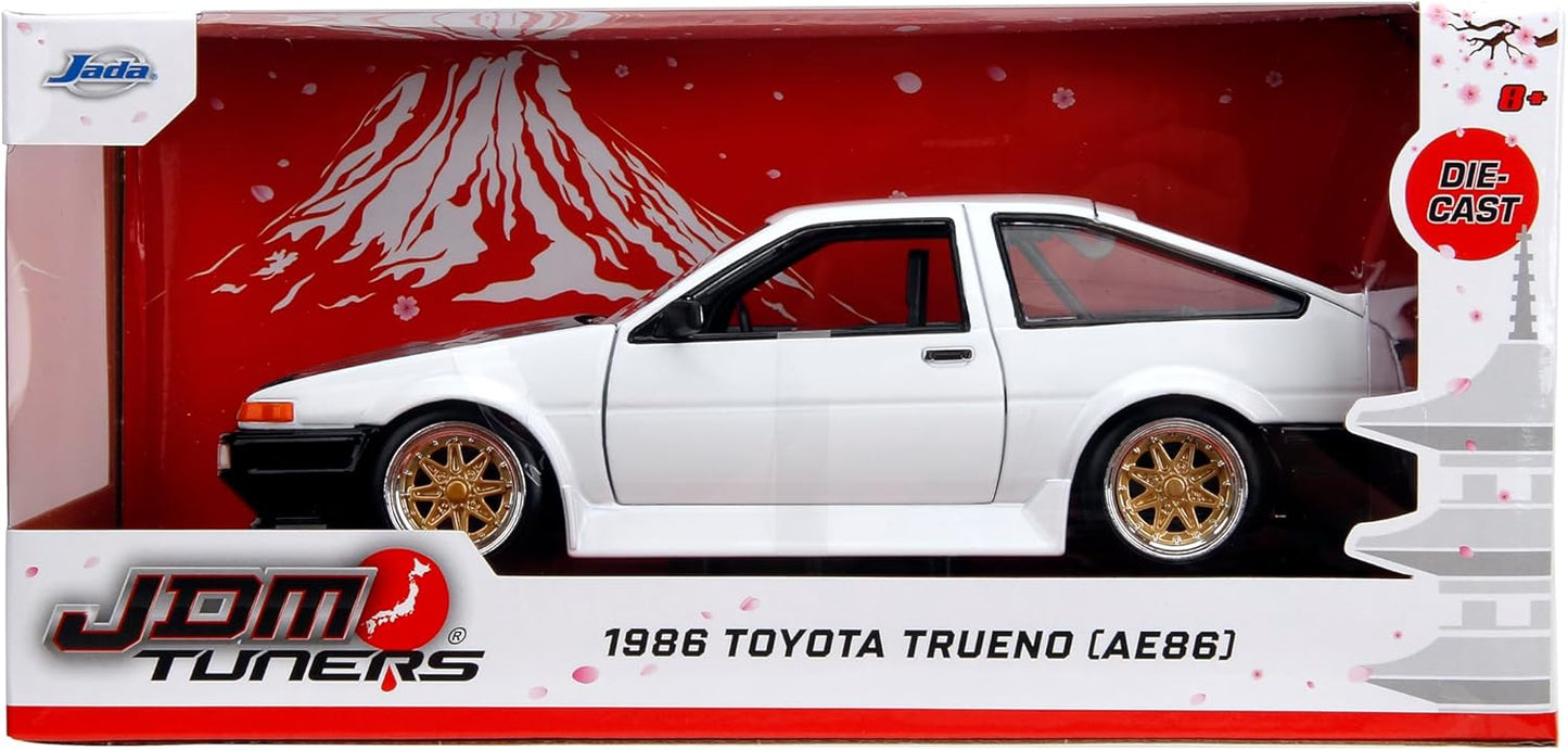 JDM Tuners 1:24 Scale 1986(AE86) Toyota Trueno Die-cast Car