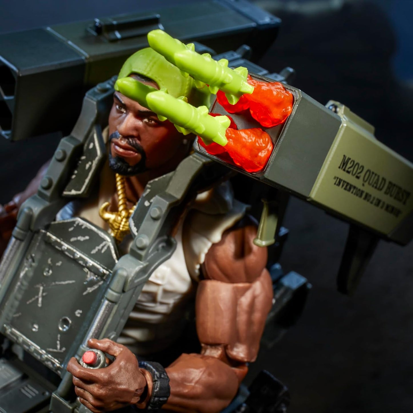 G.I. Joe Classified Series #150, Heavy Duty with Man-Portable Heavy Weapons System, Collectible Deluxe 6 Inch Action Figure Set with 30 Accessories