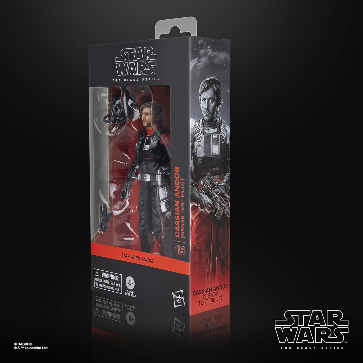 STAR WARS The Black Series Cassian Andor (Sienar Test Pilot), Andor Premium Collectible 6 Inch Action Figure