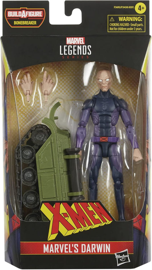 Marvel Legends Series X-Men Darwin Action Figure 6-Inch Collectible Toy, 4 YEARS+, 2 Accessories and 1 Build-A-Figure Part