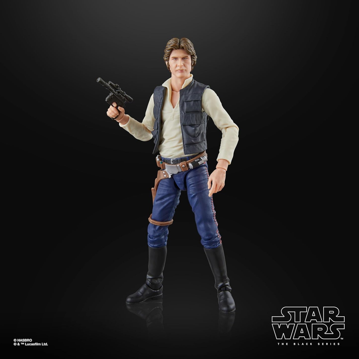 Star Wars The Black Series Han Solo, A New Hope Premium Collectible 6 Inch Action Figure