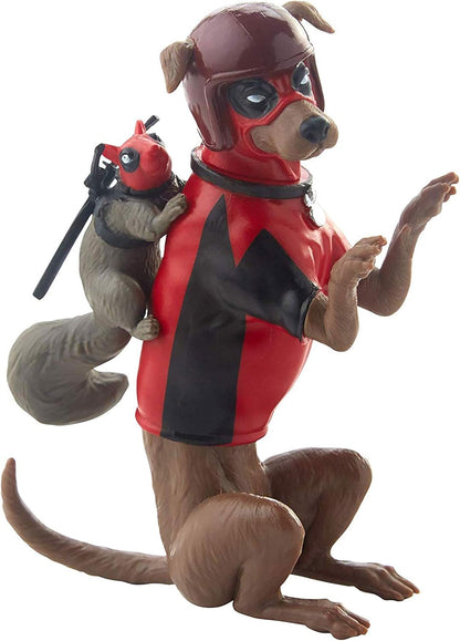 Marvel Legends Series Deadpool Corps Comics Collectible 6 Inch Action Figure & Vehicle, Includes Dogpool & Squirrelpool