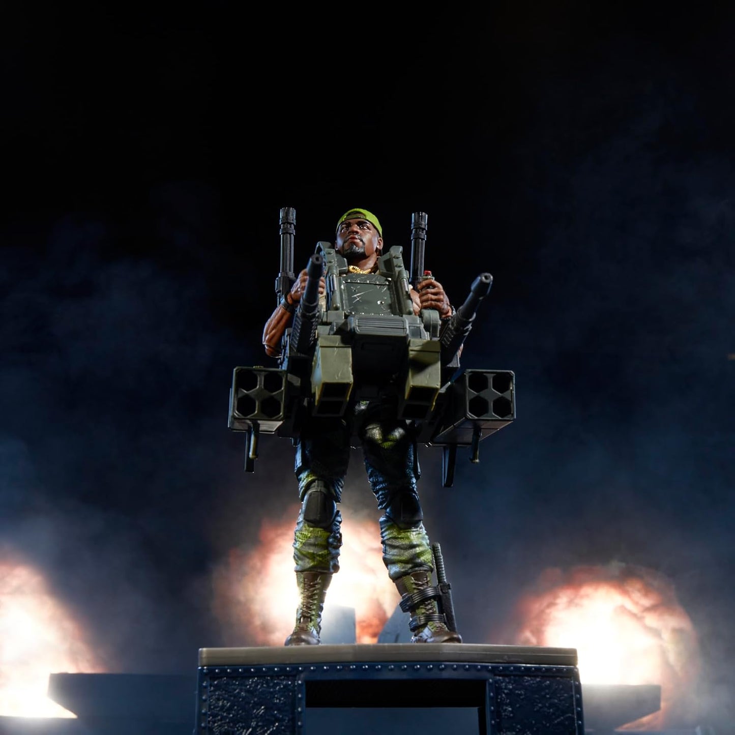 G.I. Joe Classified Series #150, Heavy Duty with Man-Portable Heavy Weapons System, Collectible Deluxe 6 Inch Action Figure Set with 30 Accessories