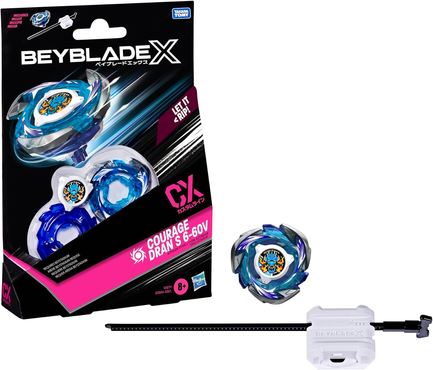 Beyblade X Courage Dran S 6-60V CX Starter Pack Set