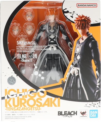 Bleach: Thousand-Year Blood War Ichigo Kurosaki Getsugatensho S.H.Figuarts Action Figure