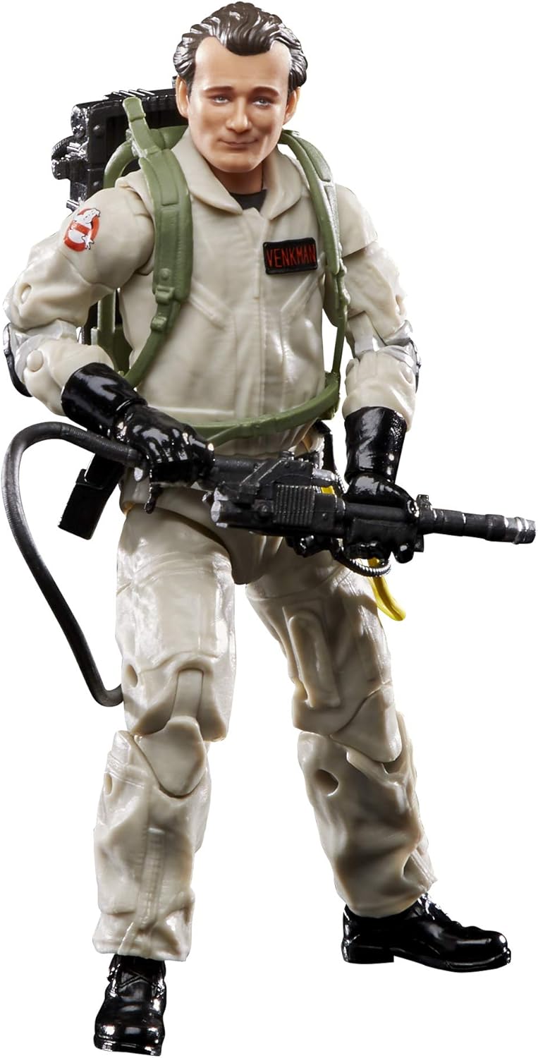 Ghostbusters Plasma Series Peter Venkman Toy 6-Inch-Scale Collectible Classic 1984 Action Figure, Toys for Kids Ages 4 and Up