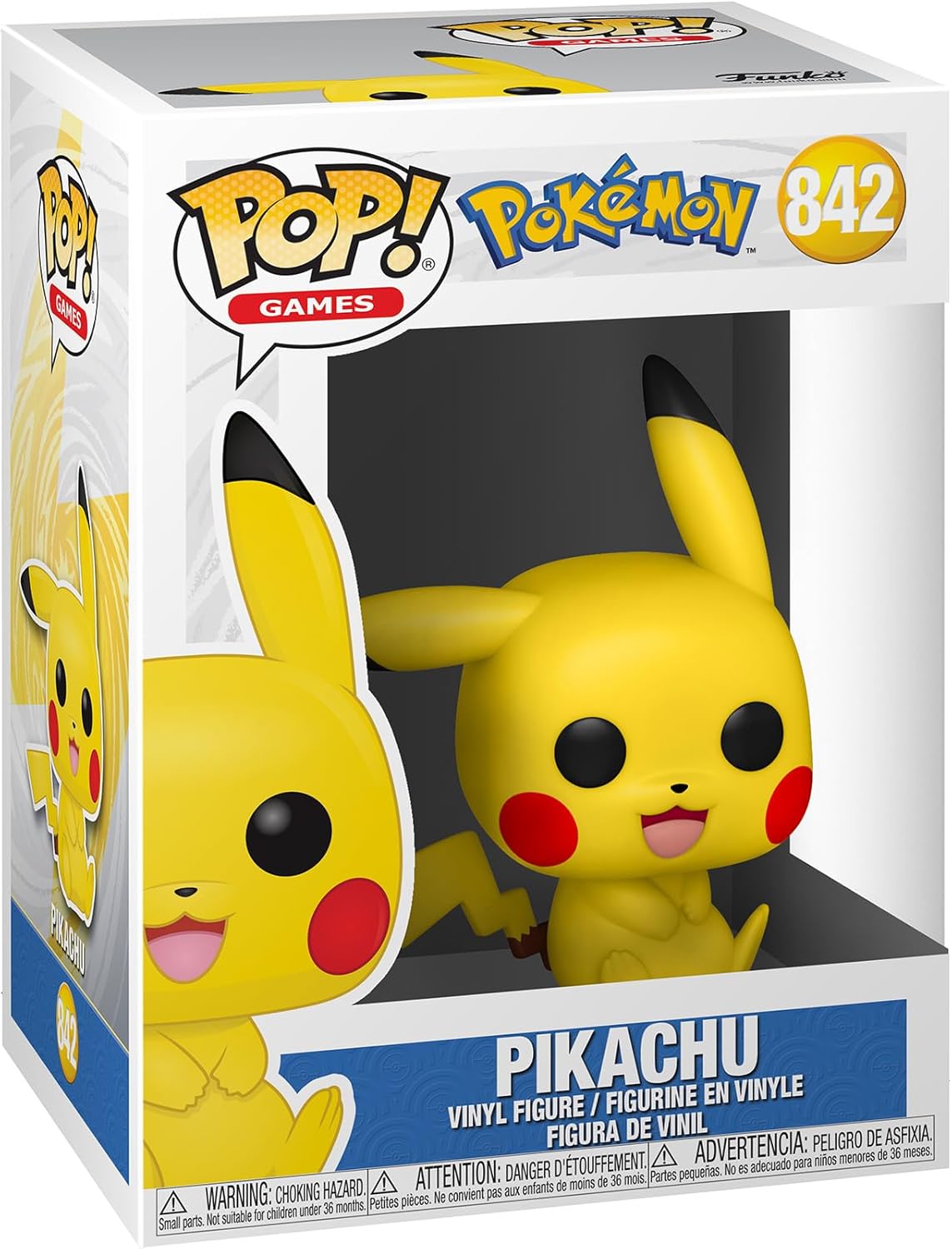 Pop! Pop! Games: Pokemon - Pikachu (Sitting)