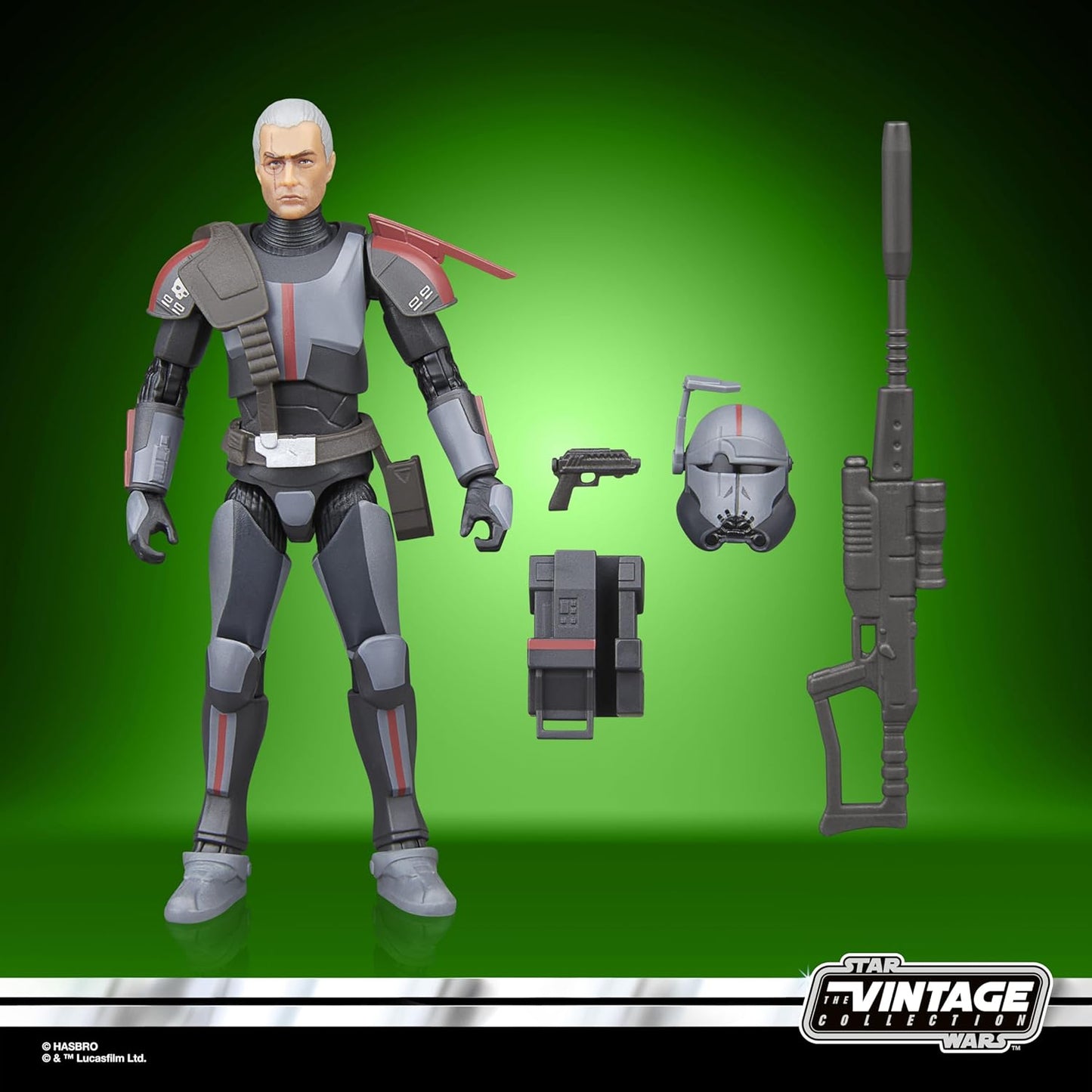 Star Wars The Vintage Collection Crosshair, The Bad Batch Premium 3.75 Inch Collectible Action