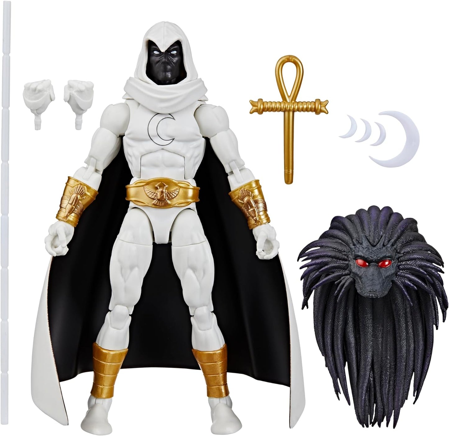 Marvel Legends Series Strange Tales Moon Knight, Comics Collectible 6-Inch Action Figure