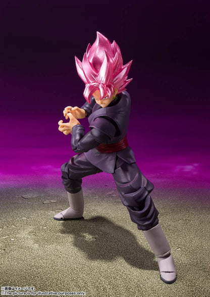 Dragon Ball Super Goku Black Super Saiyan Rose S.H.Figuarts Action Figure (Reissue)