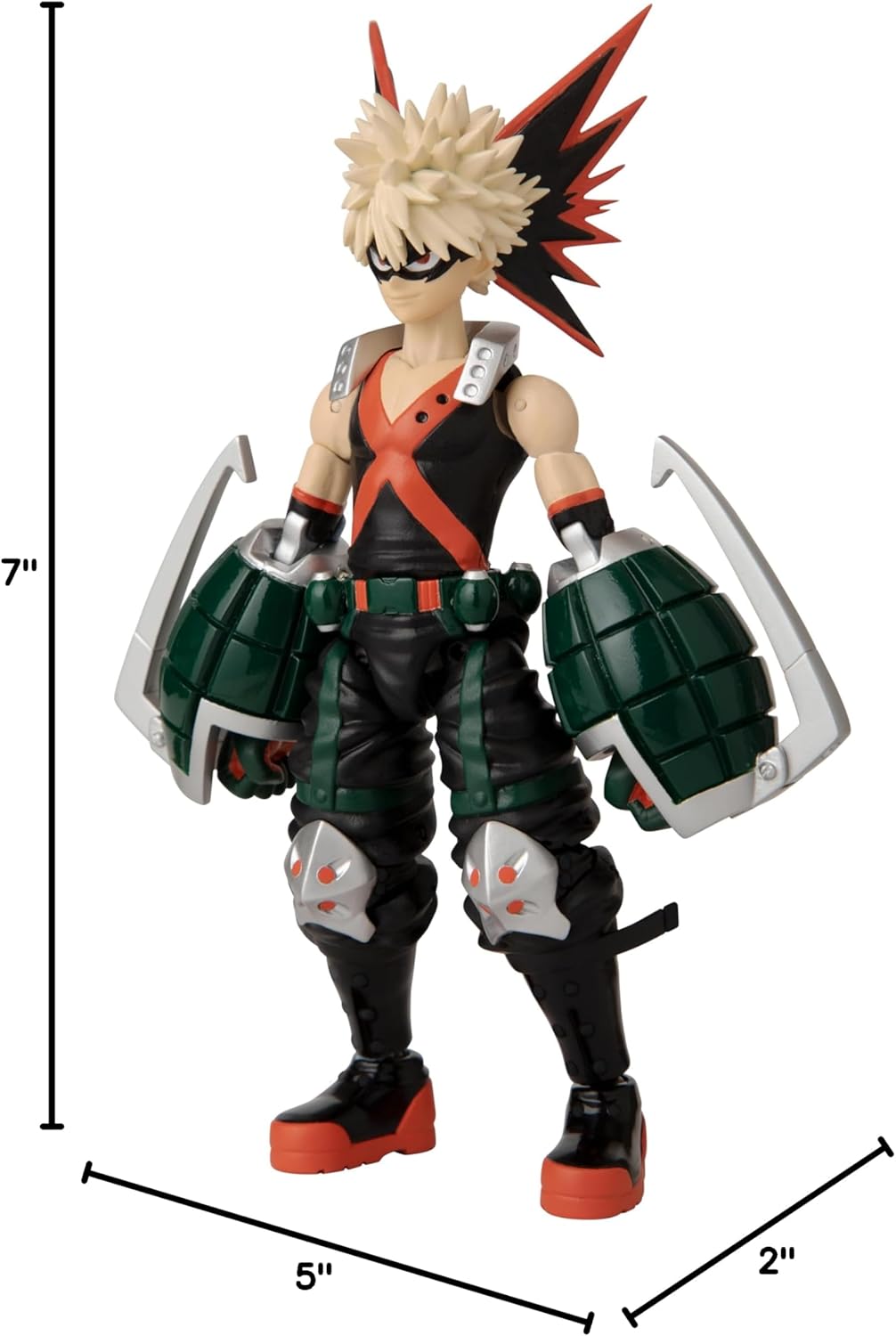 My Hero Academia Anime Heroes Katsuki Bakugo Action Figure