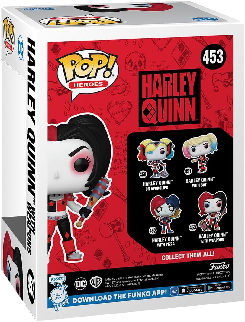 Pop! Heroes: DC - Harley Quinn with Weapons