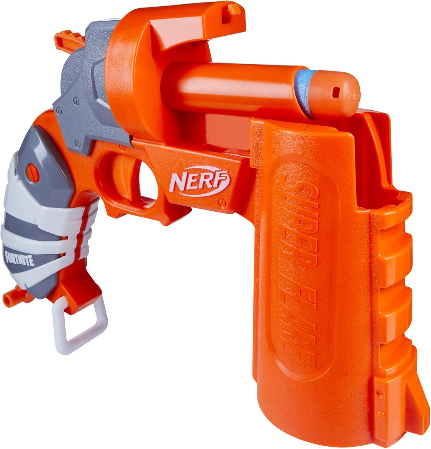 Nerf Fortnite Flare Dart Blaster, Break-Open Dart Loading, Includes 3 Mega Darts That Whistle Through The Air, Pull-Down Priming Handle