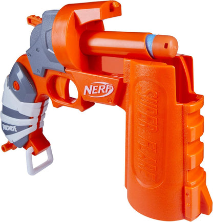 Nerf Fortnite Flare Dart Blaster, Break-Open Dart Loading, Includes 3 Mega Darts That Whistle Through The Air, Pull-Down Priming Handle