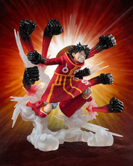 TAMASHII NATIONS - One Piece - [Extra Battle] Monkey D. Luffy -Gum-Gum Hawk Gatling- FiguartsZERO Collectible Figure