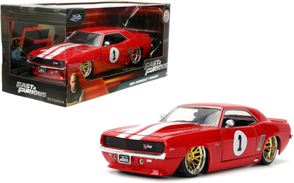 Fast & Furious 1:24 1969 Chevy Camaro Die-cast Car