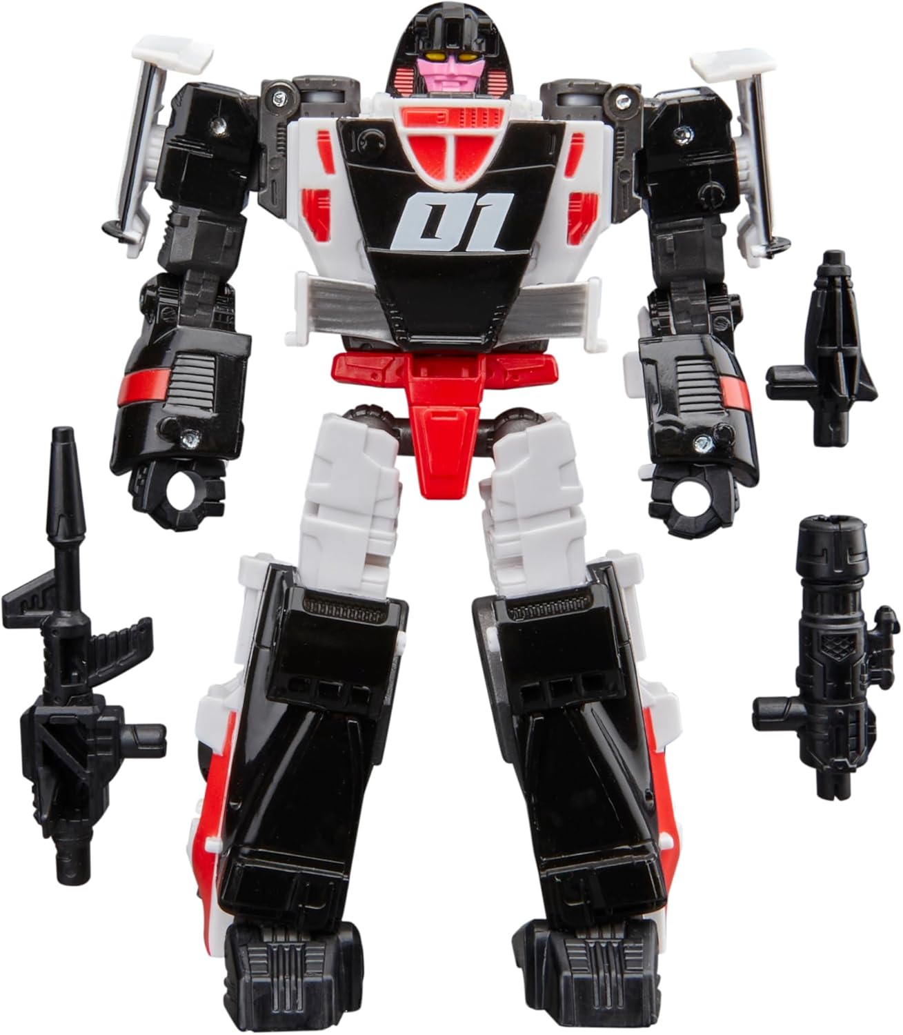 Transformers Age of The Primes Deluxe Class Decepticon Crasher, 5.5-inch Converting Action Figure, Robot Toys for Ages 8+