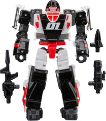 Transformers Age of The Primes Deluxe Class Decepticon Crasher, 5.5-inch Converting Action Figure, Robot Toys for Ages 8+