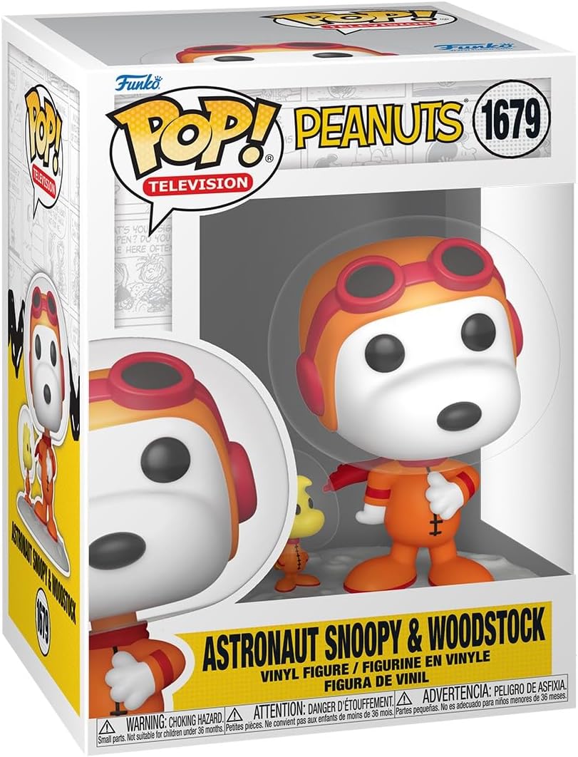 Pop! Animation: Peanuts - Astronaut Snoopy & Woodstock