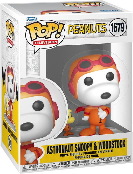 Pop! Animation: Peanuts - Astronaut Snoopy & Woodstock