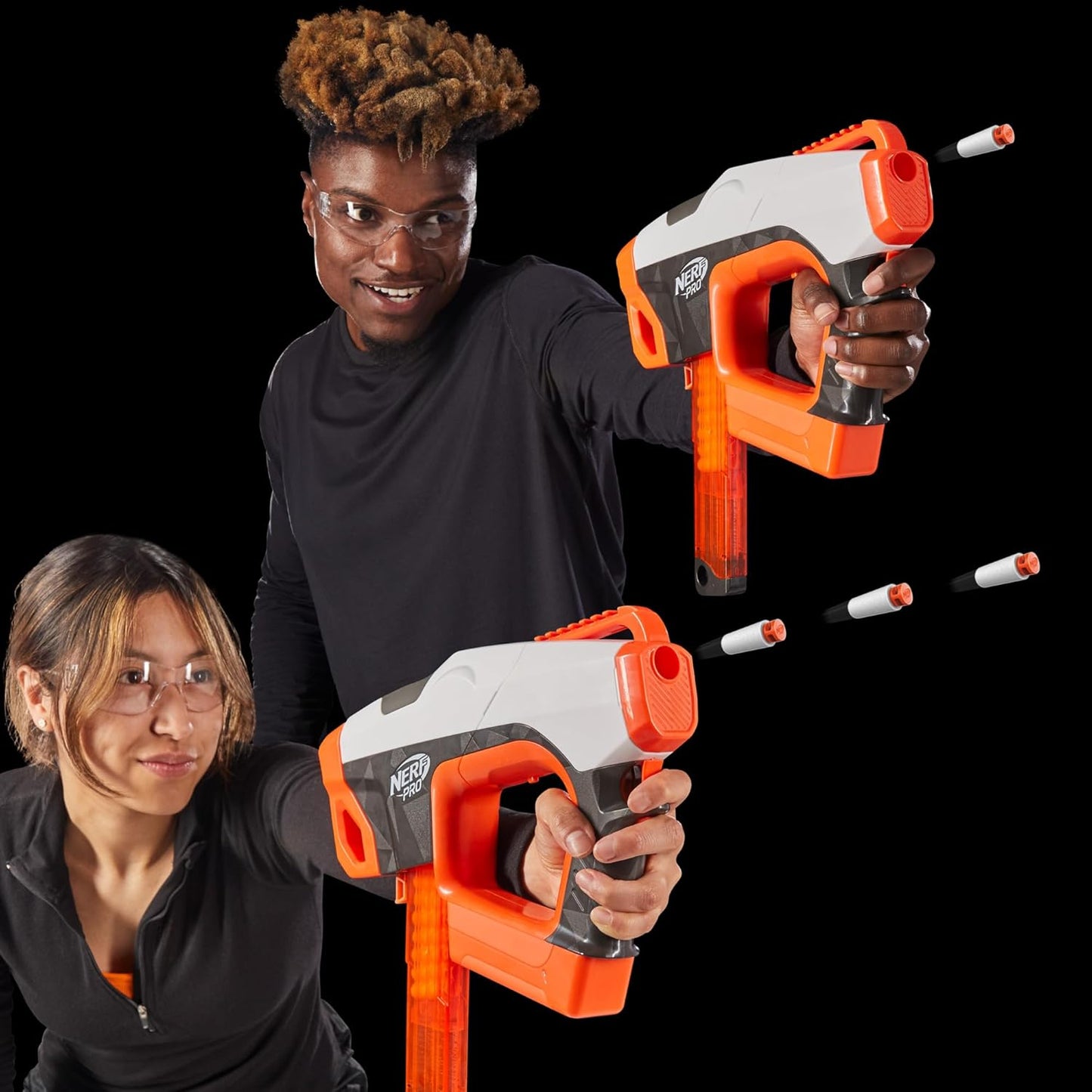 Nerf Pro Sender Half-Length Semi Automatic Dart Blaster