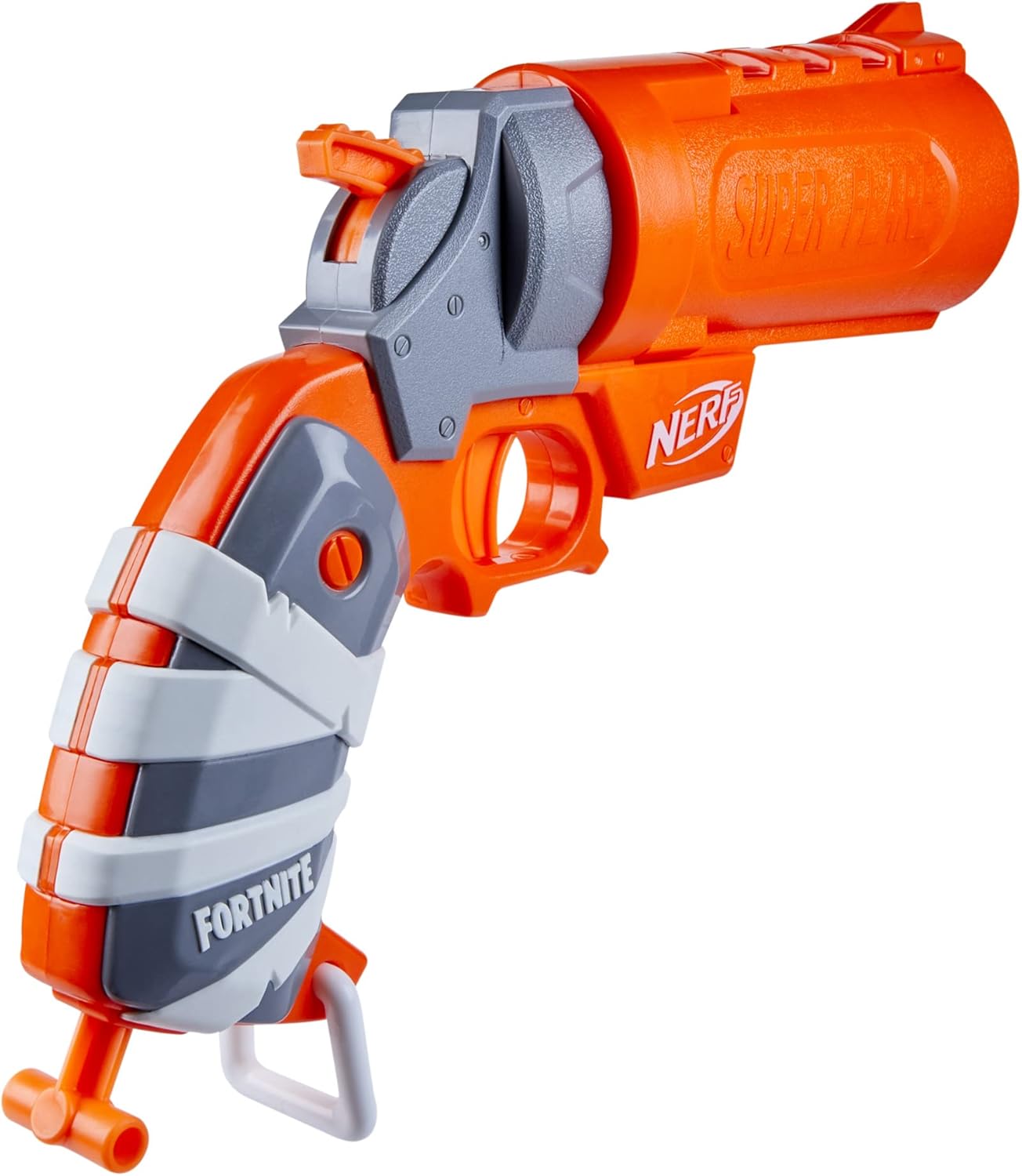 Nerf Fortnite Flare Dart Blaster, Break-Open Dart Loading, Includes 3 Mega Darts That Whistle Through The Air, Pull-Down Priming Handle