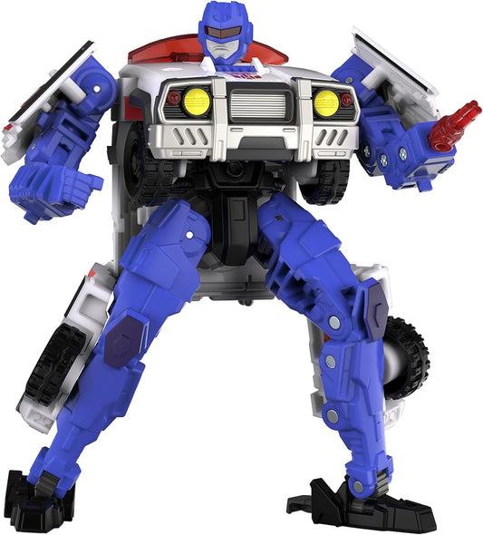 Transformers Age of The Primes Voyager Class Autobot Red Alert, 7-inch Converting Action Figure, Robot Toys for Ages 8+
