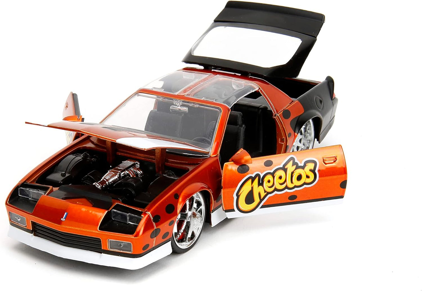 1985 Chevy Camaro Z28 Die-Cast Car & Chester Cheetah Figure