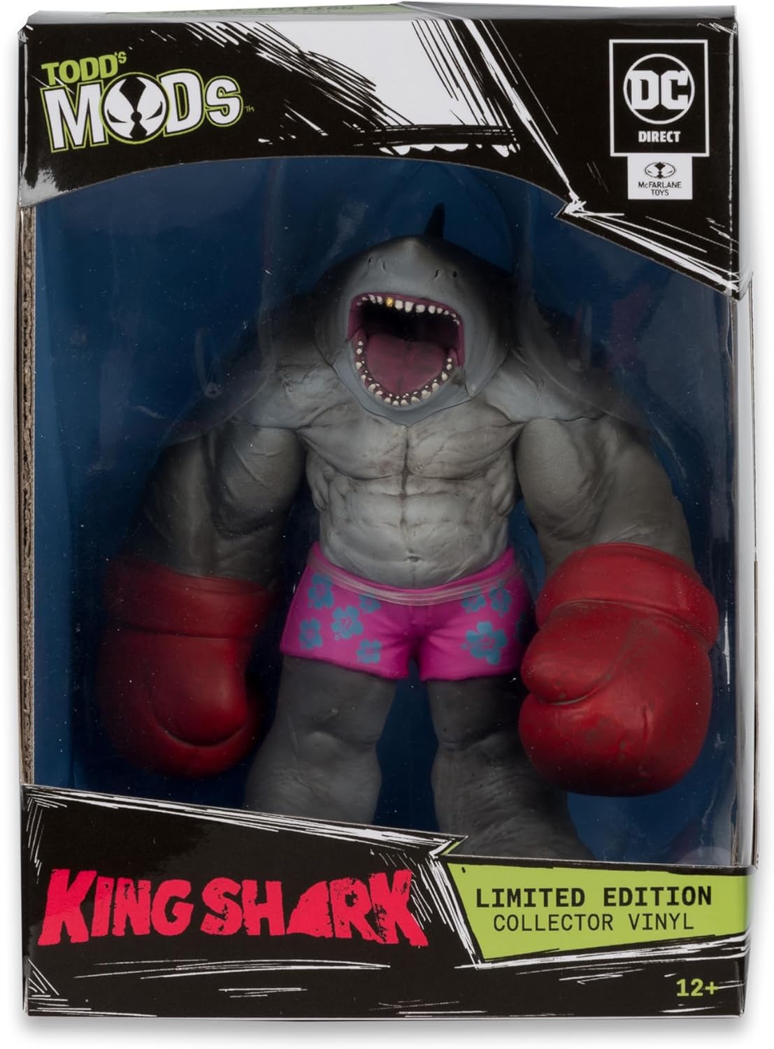 DC Direct King Shark  Limited Edition (Todd's Mods) 4.5in Scale Posed Figure