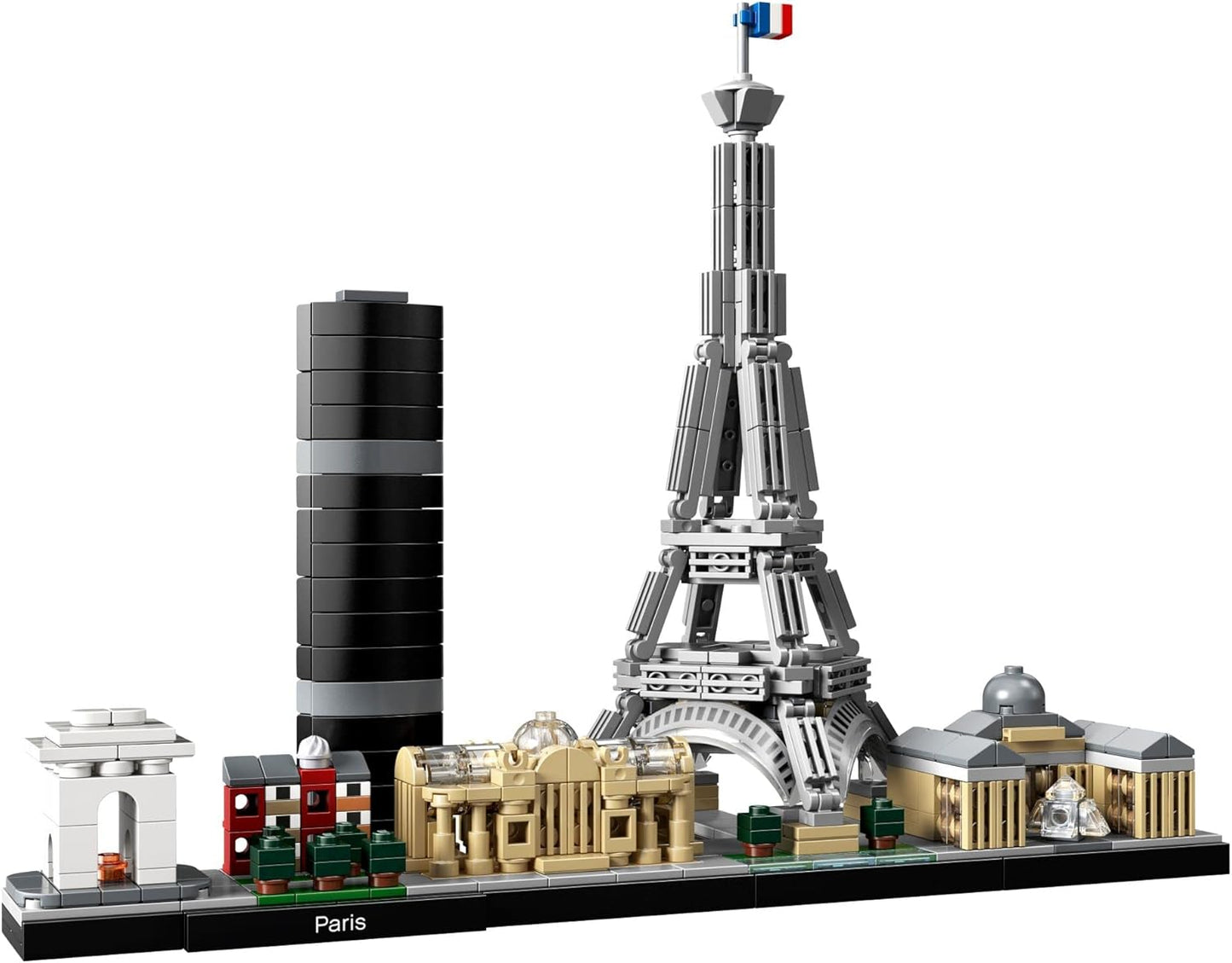 LEGO Architecture Paris Skyline Model 21044 – Building Set for Kids, Teens & Adults – Gift for Travelers & Architecture Lovers – Display Set for Ages 12+