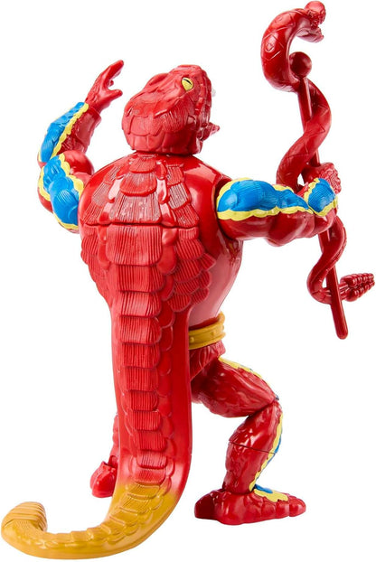 Masters of the Universe Origins, Rise of Snake Men Rattlor Action Figure & Accessories Set