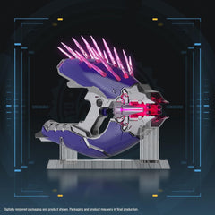Nerf LMTD Halo Needler Dart-Firing Blaster, Light-Up Needles, 10-Dart Rotating Drum, 10 Elite Darts, Game Card with in-Game Content