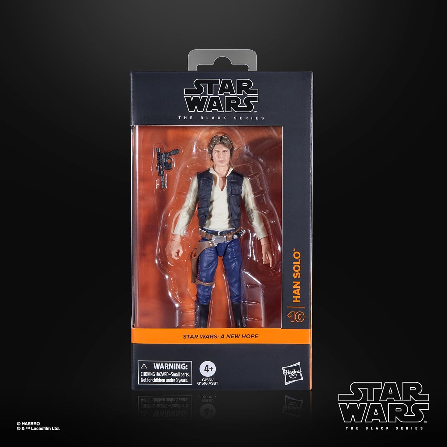 Star Wars The Black Series Han Solo, A New Hope Premium Collectible 6 Inch Action Figure