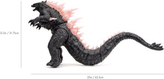 Jada Toys - Godzilla X Kong: Heat-Ray Breath Godzilla Remote Control Figure