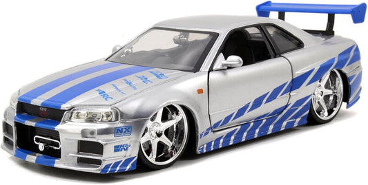 Fast & Furious Brian’s 2002 Nissan Skyline R34 Die-cast Car