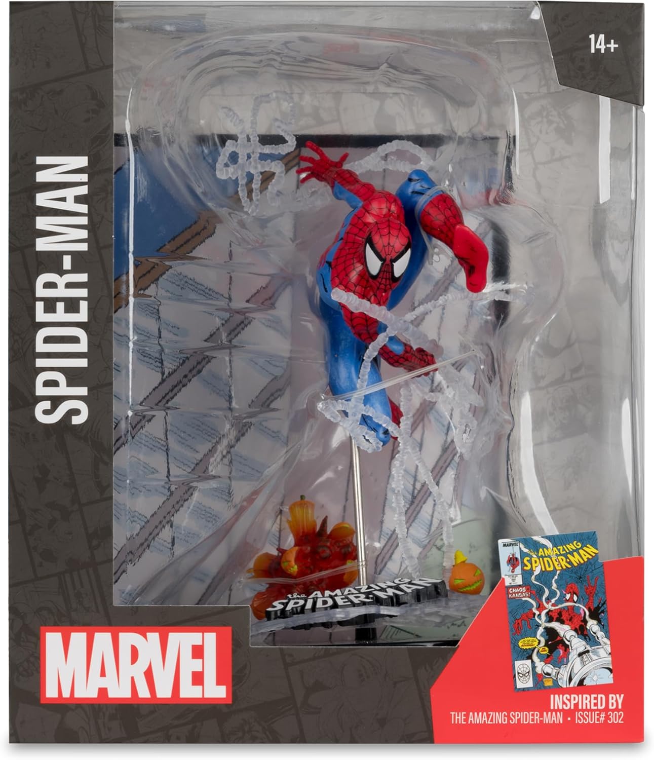 Marvel Spider-Man 1:10th Scale Collectible with Scene