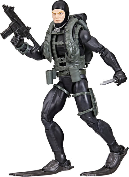 G.I. Joe Classified Series 60th Anniversary Action Sailor - Recon Dive Action Figure with 17 Accessories