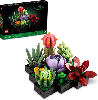 LEGO Botanicals Succulents - Artificial Indoor Plant Building Set