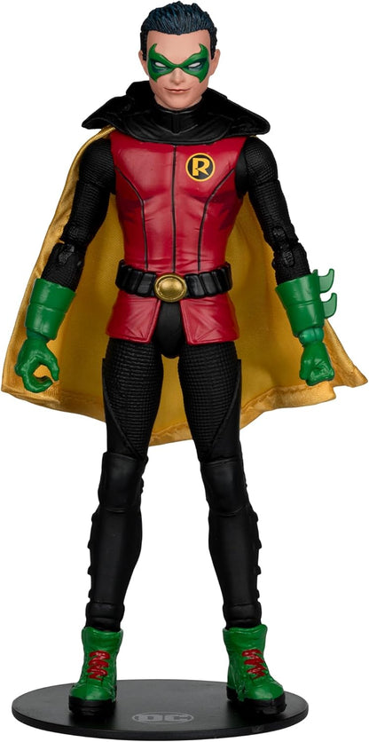 DC Direct Page Punchers Robin (Batman: Reborn) Figure with Comic