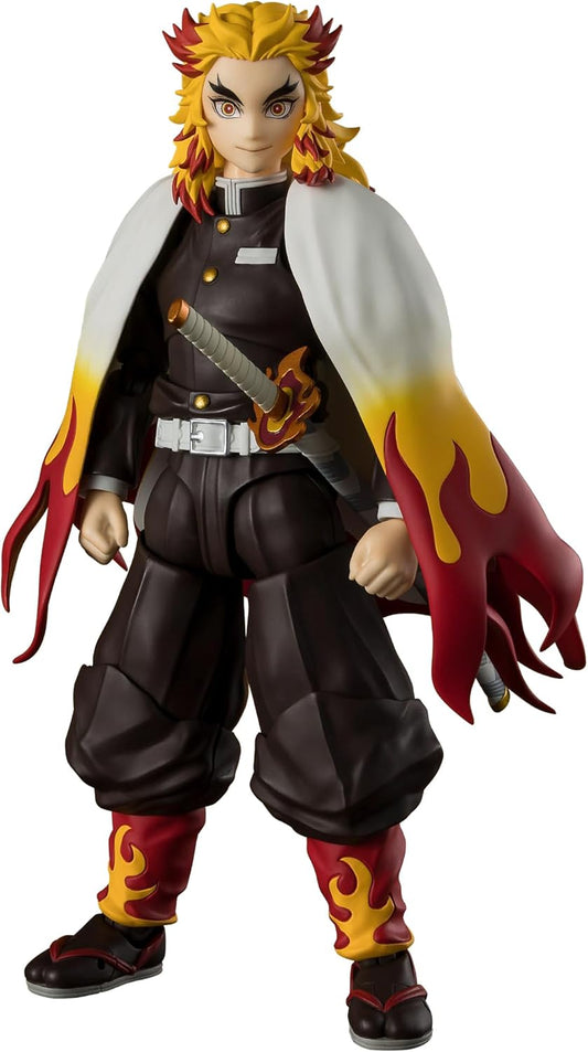 [Pre-Order] Demon Slayer: Kimetsu No Yaiba Giyu Kyojuro Rengoku S.H.Figuarts Action Figure