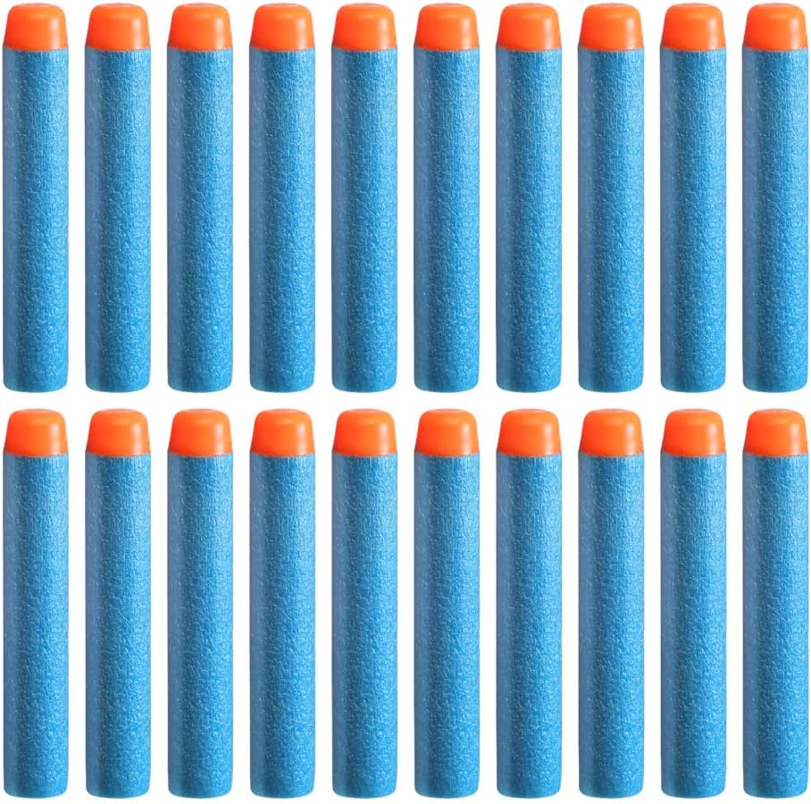 NERF Elite 2.0 20-Dart Refill Pack, 20 Official Nerf Elite 2.0 Foam Darts, Compatible with All Nerf Blasters That Use Elite Darts, Kids Stocking Stuffers