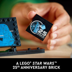 LEGO Star Wars Droideka Model for Build and Display, Collectible Brick Built Destroyer Droid Figure