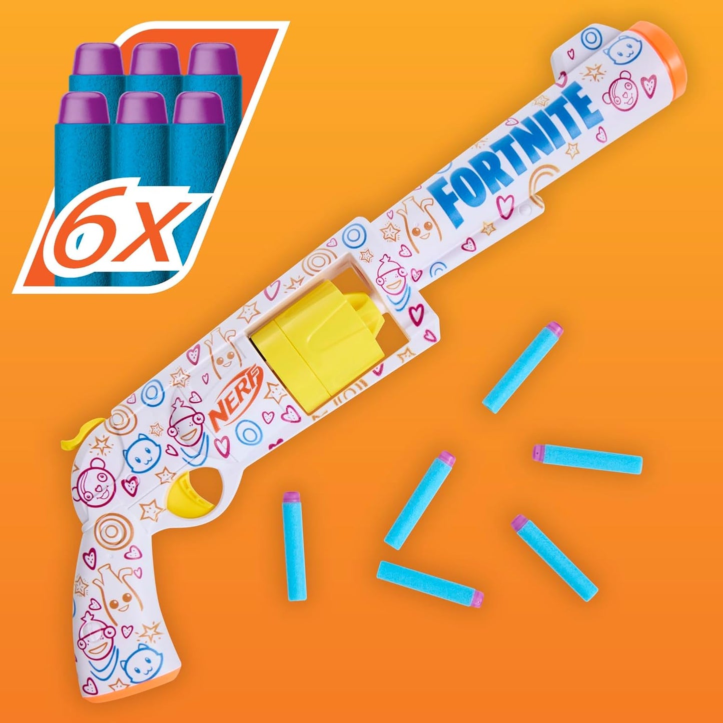 Nerf Fortnite Frenz 4 Ever Blaster, Bonus Code to Unlock Frenz 4 Ever Wrap in The Game
